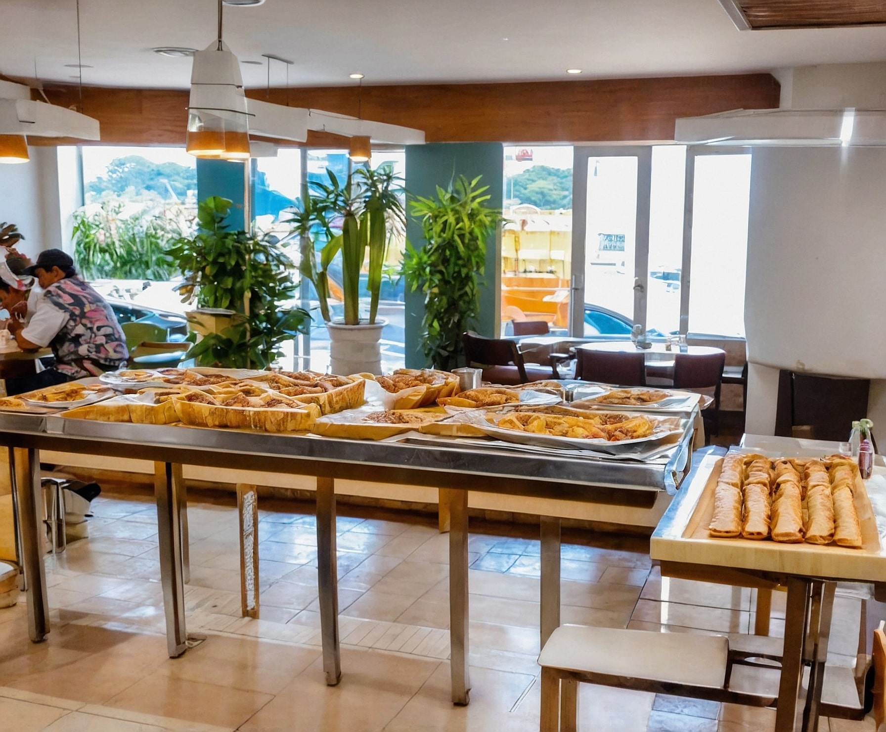 Café y bollería recién hecha en ambiente acogedor